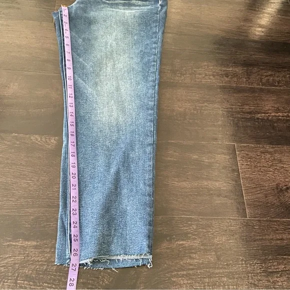 DEMOCRACY AB Technology High Rise Raw hems Women's Jeans-Sizes 8 & 10 - Picture 11 of 11